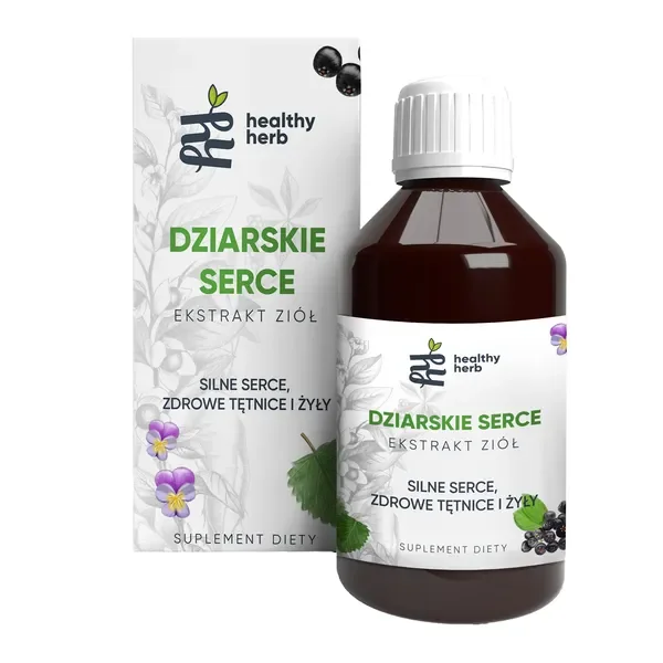 Dziarskie Serce płyn 250ml [Healthy Herb] - Healthy Herb