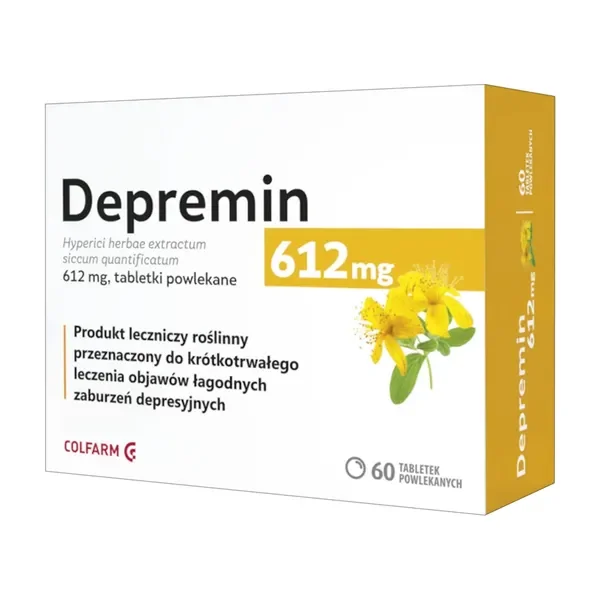 Dziurawiec 612 mg 30 tabletek [COLFARM] - COLFARM