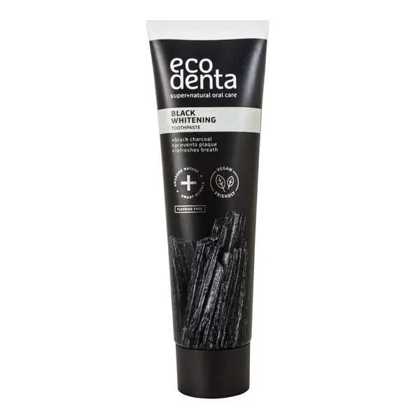 Ecodenta ekologiczna czarna pasta do zębów wybielająca 100ml - Ecodenta