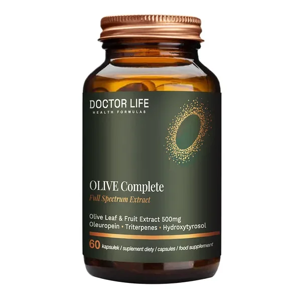 Ekstrakt z oliwki europejskiej 500mg 60 kapsułek [DoctorLife] - DoctorLife