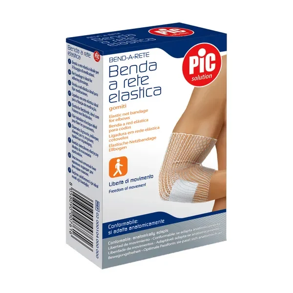Elastyczna siatka opatrunkowa na łokieć 1 szt. [PiC Solution] - PiC Solution