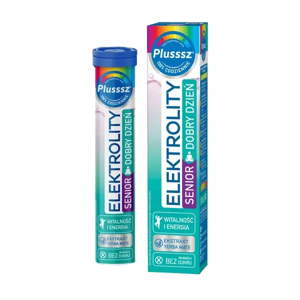 Elektrolity Senior Dobry Dzień 24 tabletki [Plusssz] - Plusssz