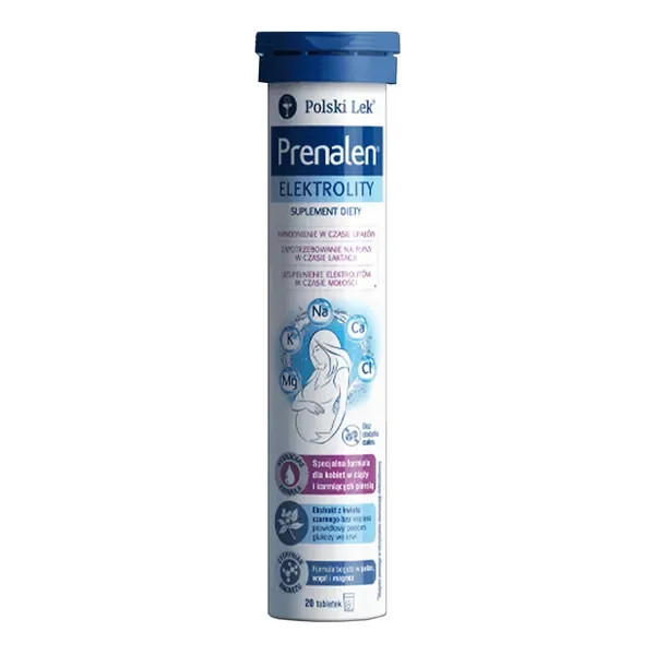 Elektrolity tabletki musujące 20 szt. [Prenalen] - Prenalen