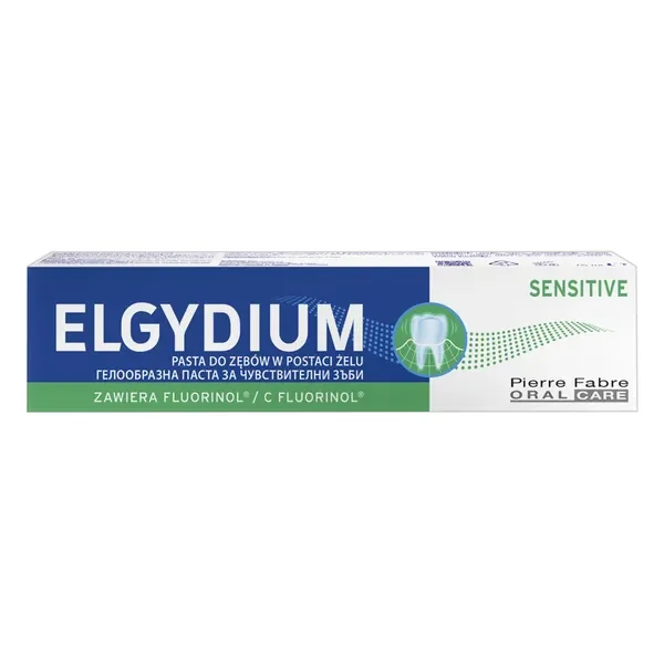 Elgydium Sensitive pasta do zębów w żelu 75ml [Elgydium] - Elgydium