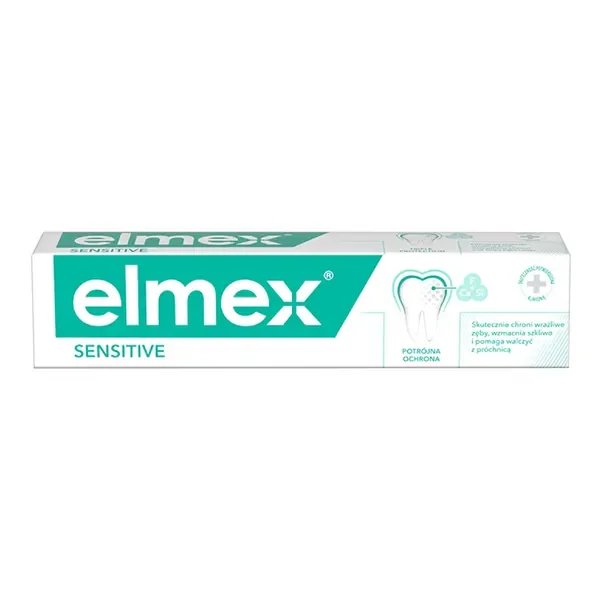Elmex Sensitive pasta do zębów z fluorem 75 ml [Elmex] - Elmex