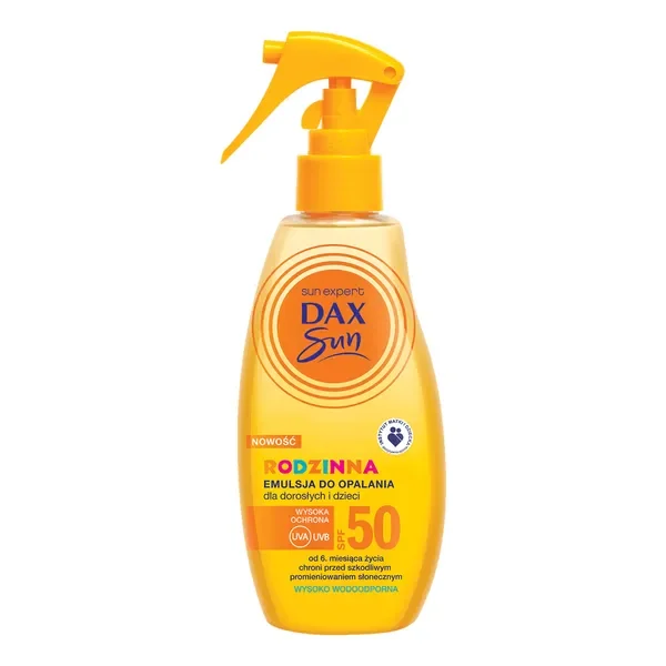 Emulsja do opalania SPF 50 200ml [Dax Sun] - Dax Sun
