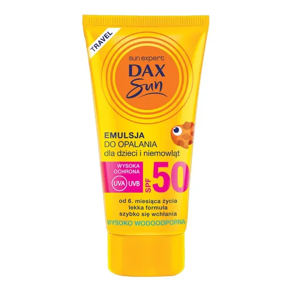 Emulsja do opalania SPF 50 50ml [Dax Sun Travel] - Dax Sun