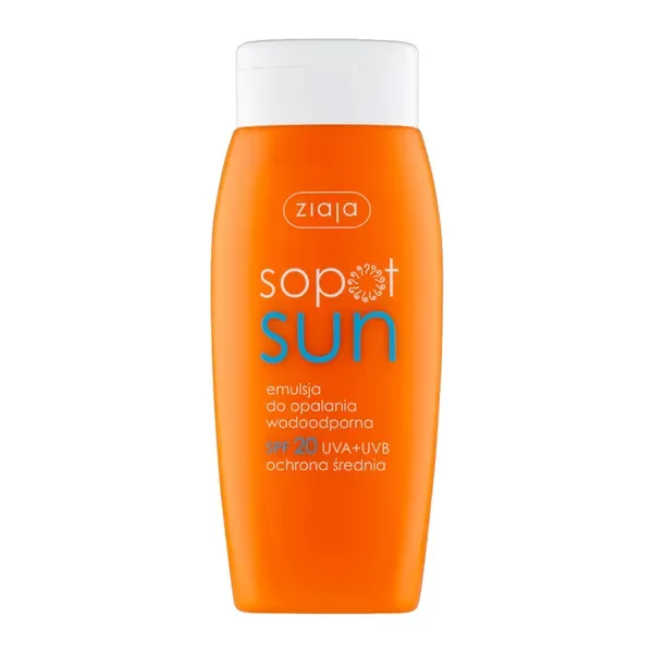 Emulsja do opalania wodoodporna SPF 20 150 ml [Ziaja] - Ziaja