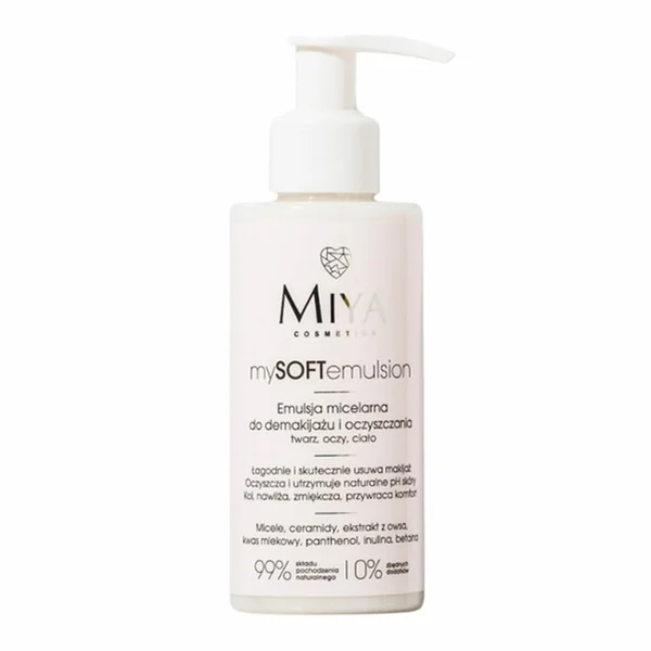Emulsja micelarna do demakijażu i oczyszczania 140ml [Miya Cosmetics] - Miya Cosmetics