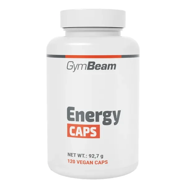 Energy Caps Kofeina 200mg 120 kapsułek [GymBeam] - GymBeam