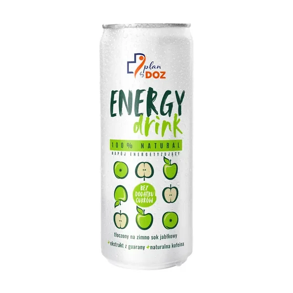 Energy Drink 100% Natural napój energetyzujący 250ml [Plan By DOZ] - Plan By DOZ