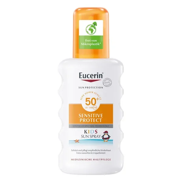 Eucerin Sensitive Protect Sun Kids SPF50+ spray ochronny 200 ml - Eucerin