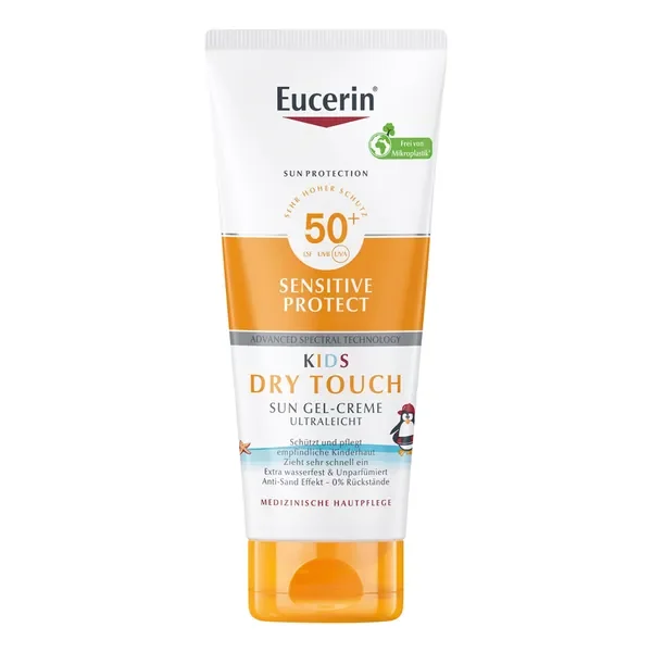Eucerin Sensitive Protect Sun Kids SPF50+ żel-krem ochronny 200ml - Eucerin