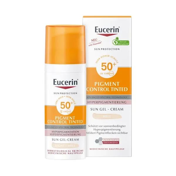 Eucerin Sun Pigment Control Fluid przeciw przebarwieniom koloryzujący SPF50+ 50ml - Eucerin