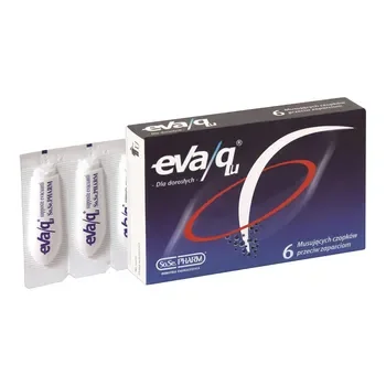 Eva/qu czopki przeciw zaparciom 6 szt. [So.Se.PHARM] - So.Se.PHARM