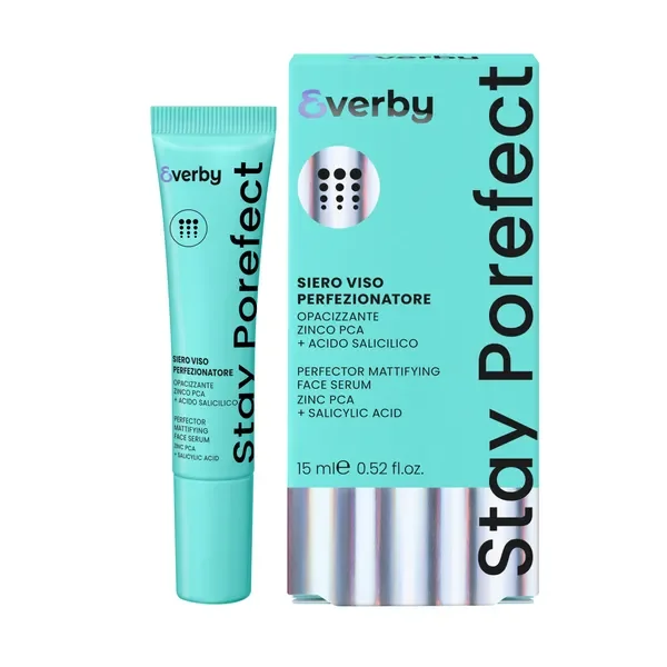 Everby Stay Porefect matujące serum do twarzy z cynkiem PCA i kwasem salicylowym 15ml - Everby
