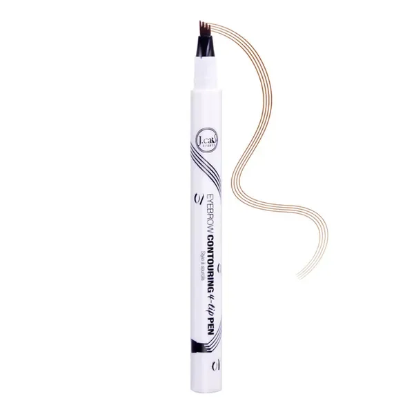 Eyebrow Contouring 4-Tip Pen 101 Taupe 1,5g [J.Cat Beauty] - J.Cat Beauty