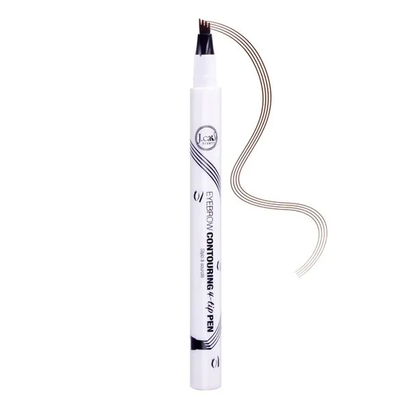 Eyebrow Contouring 4-Tip Pen 102 Brown 1,5g [J.Cat Beauty] - J.Cat Beauty