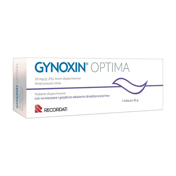 Fentikonazol 2% krem dopochwowy 30g [Gynoxin] - Gynoxin