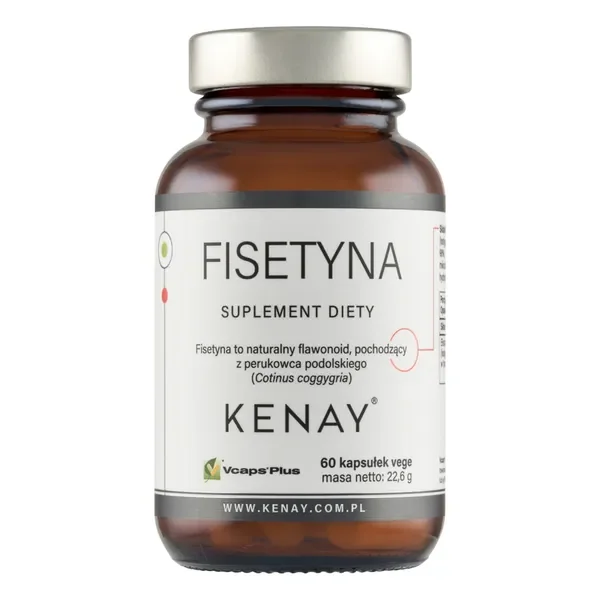 Fisetyna 196 mg 60 kapsułek [Kenay] - Kenay