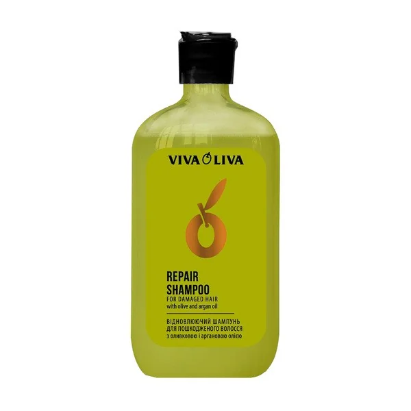 Fito-szampon regenerujący z oliwą i olejem arganowym 400ml [Viva Oliva] - Viva Oliva