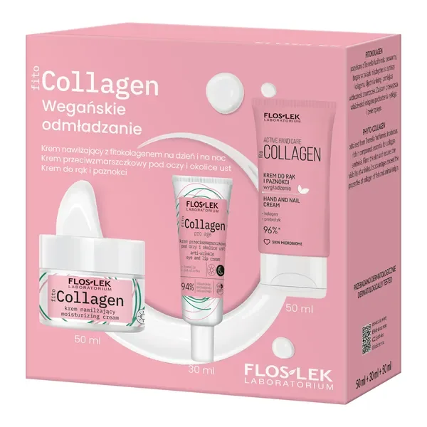 fitoCollagen Pro Age zestaw roślinne odmładzanie [FlosLek] - FlosLek Laboratorium