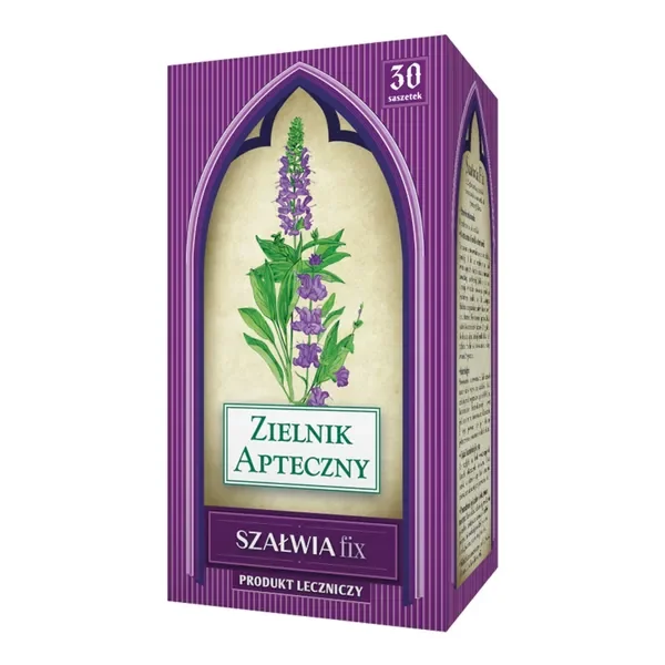 Fix Szałwia 1,2 g 30 szt. [Herbapol Lublin] - Herbapol Lublin