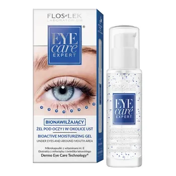 Flos-Lek Laboratorium Eye Care żel bionawilżający pod oczy i w okolice ust 30ml [FLOSLEK] - FLOSLEK Sp. z o o.