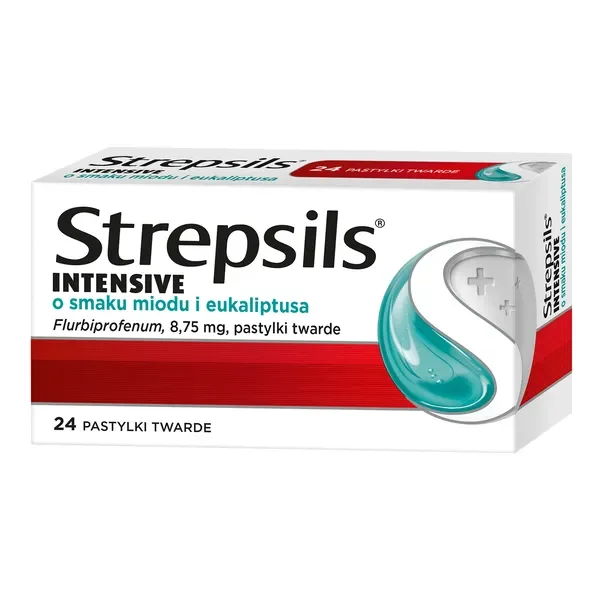 Flurbiprofen 8,75 mg 24 pastylki [Strepsils] - Strepsils