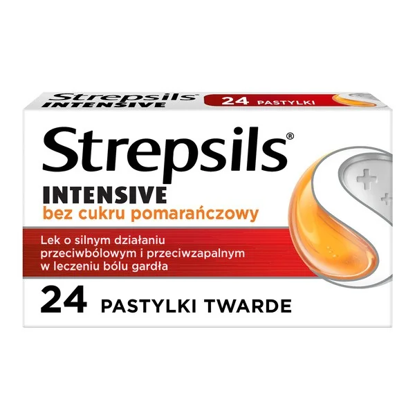 Flurbiprofen 8,75 mg 24 pastylki [Strepsils] - Strepsils