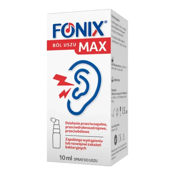 Fonix Ból Uszu Max spray 10 ml [Fonix] - Fonix