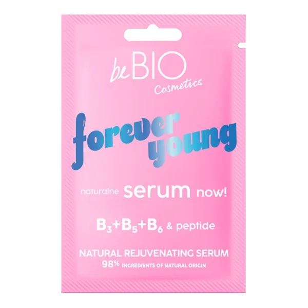 Forever Young naturalne serum wygładzające 8ml [beBIO] - beBIO