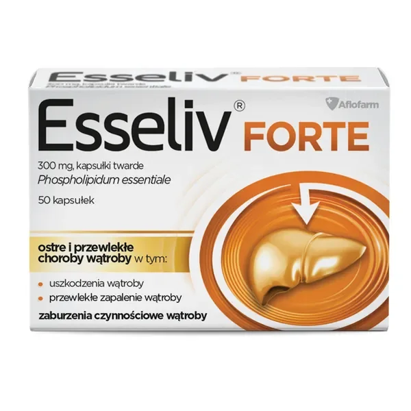 Fosfolipidy 300 mg 50 kapsułek [Esseliv] - Esseliv
