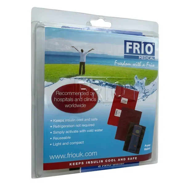 Frio Pump termiczne etui do przechowywania pompy insulinowej fioletowe 1 szt [Frio] - Frio