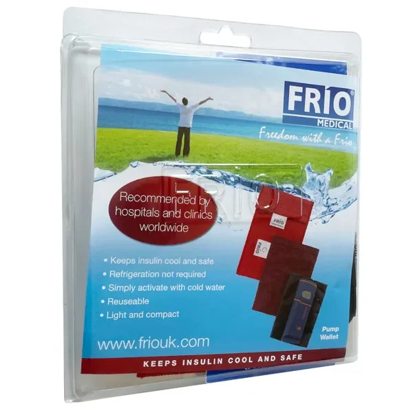 Frio Pump termiczne etui do przechowywania pompy insulinowej niebieskie 1 szt [Frio] - Frio