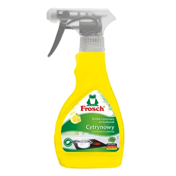 Frosch cytrynowy środek do czyszczenia płyt ceramicznych i indukcyjnych 300ml - Frosch