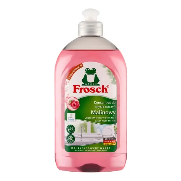 Frosch malinowy płyn do naczyń 500 ml - Frosch