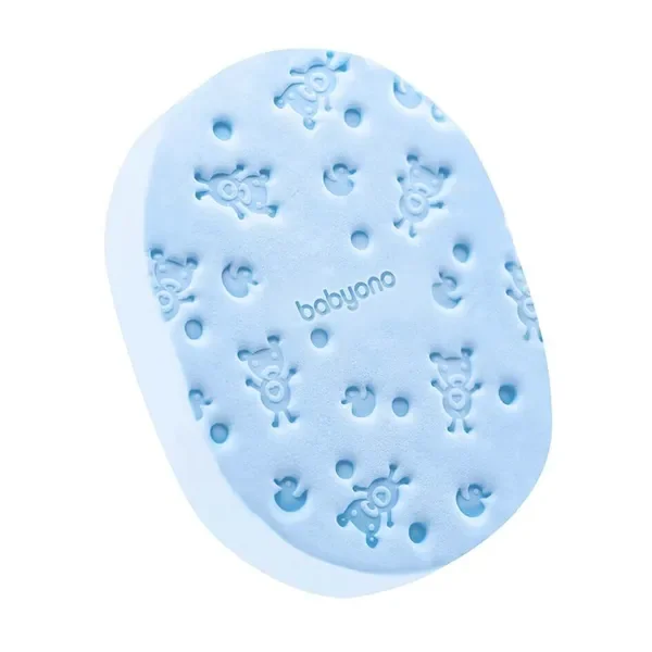 Gąbka kąpielowa dla dzieci i niemowląt niebieska 1 szt. [BabyOno] - BabyOno