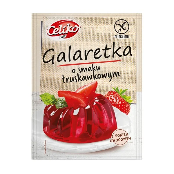 Galaretka truskawkowa bezglutenowa 75g [Celiko] - Celiko