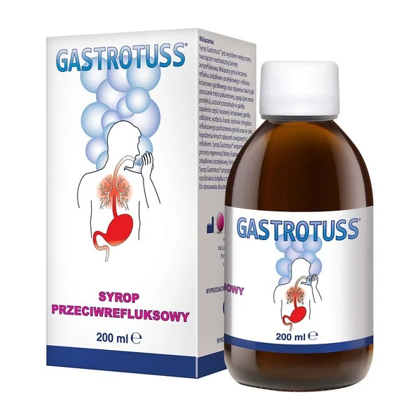 Gastrotuss syrop przeciwrefluksowy 200 ml [Gastrotuss] - Gastrotuss