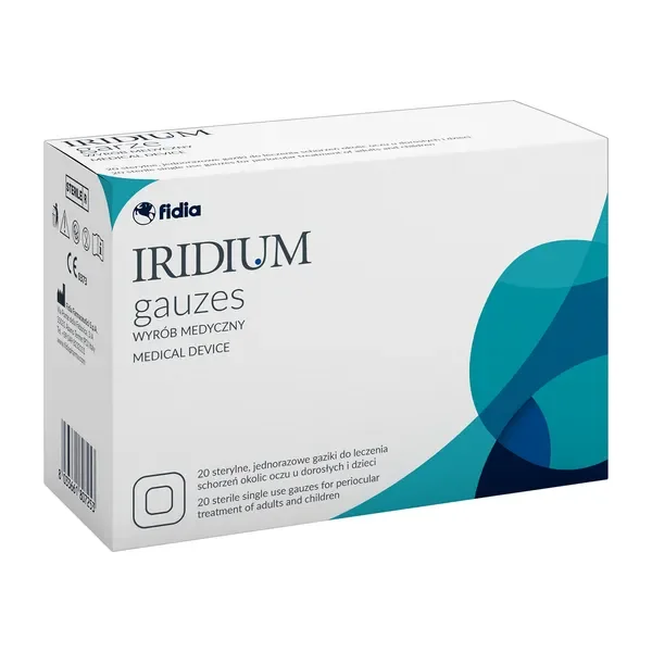 Gaziki okulistyczne 20 szt [Iridium] - Iridium