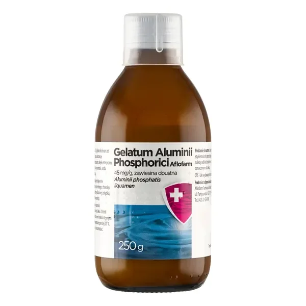 Gelatum Aluminii phosphorici zawiesina doustna 250g [AFLOFARM] - AFLOFARM