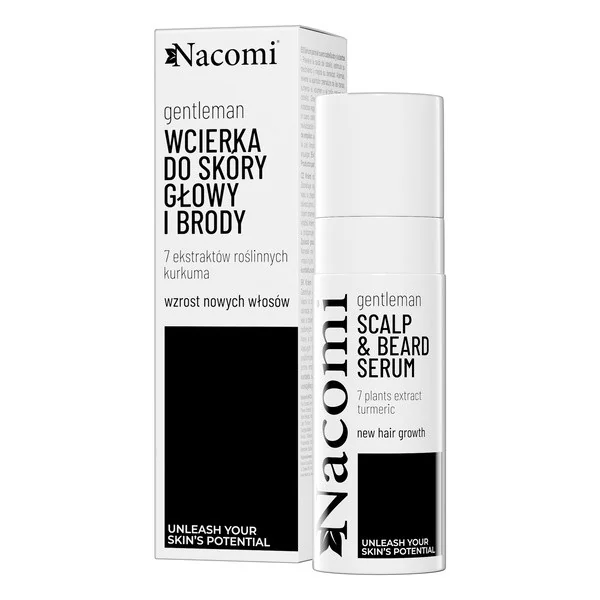 Gentleman wcierka do skóry głowy i brody 100ml [Nacomi] - Nacomi