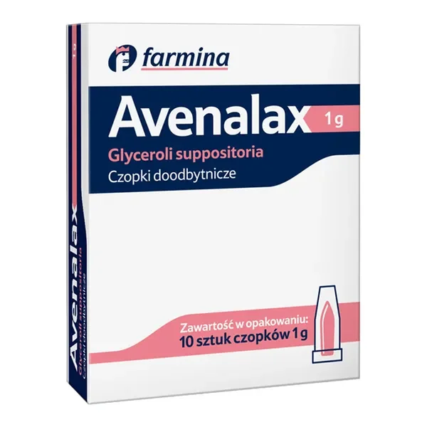 Glicerol 1g 10 czopków [AVENA] - AVENA