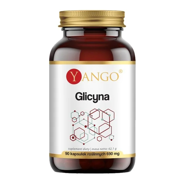 Glicyna 600mg 90 kapsułek [Yango] - Yango