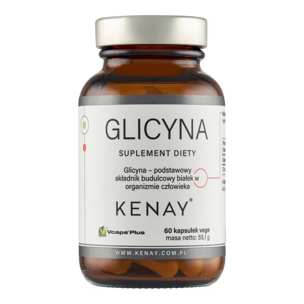 Glicyna 800 mg 60 kapsułek [Kenay] - Kenay
