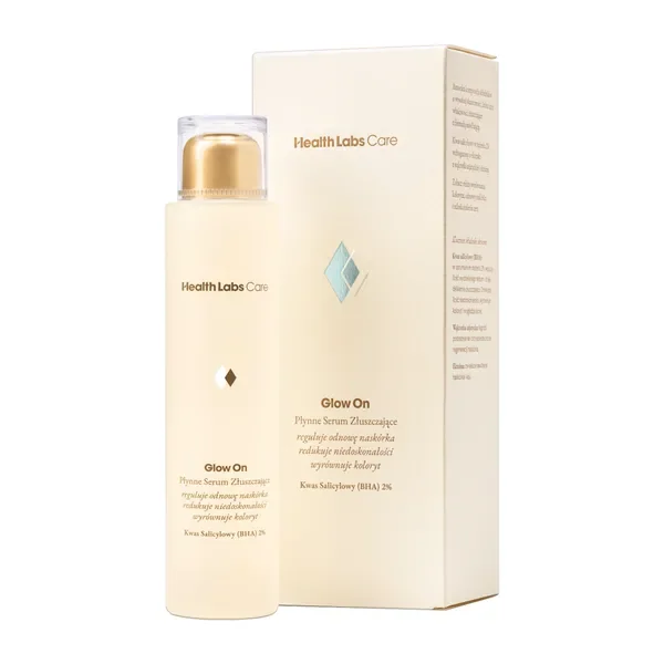 Glow On płynne serum złuszczające 100ml [Health Labs Care] - Health Labs Care