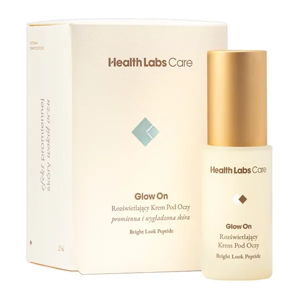 Glow On rozświetlający krem pod oczy 15 ml [Health Labs Care] - Health Labs Care
