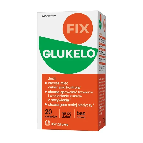 Glukelo Fix saszetki ziołowe 2g x 20szt [Glukelo] - Glukelo