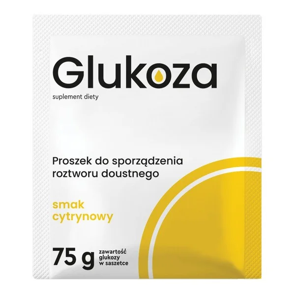 Glukoza 75g proszek cytrynowy [Pharma Dot] - Pharma Dot